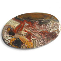 mexican crazy lace agate S cabochon