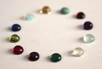 birthstones cabochons for jewelry