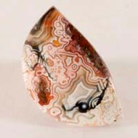 mexican crazy lace agate A cabochon