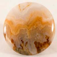 prudent man agate A cabochon