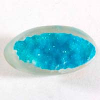  druzy agate A cabochon