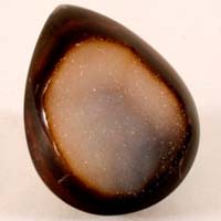 druzy agate E cabochon