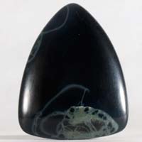 cobweb obsidian cabochon