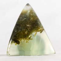 prehnite D cabochon