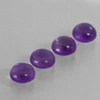 amethyst B cabochon