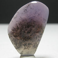 sage amethyst agate B cabochon