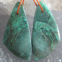 chrysocolla D cabochon