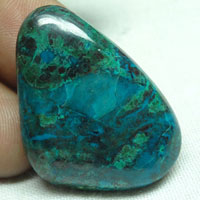 chrysocolla F cabochon