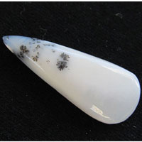 dendritic agate L cabochon