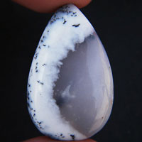 dendritic agate N cabochon