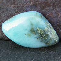 larimar E cabochon