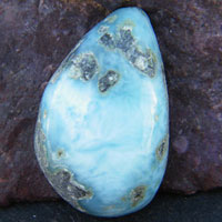 larimar I cabochon