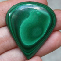 malachite I cabochon