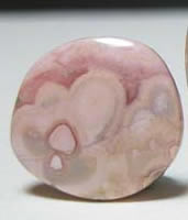 rhodochrosite E cabochon