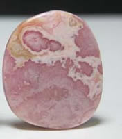 Rhodochrosite F cabochon