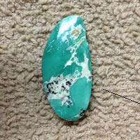 Our turquoise cabochon