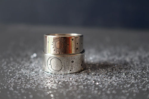 Apollo, Greek sun god ring in sterling silver