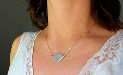 Flower of life, lotus mandala necklace in sterling silver