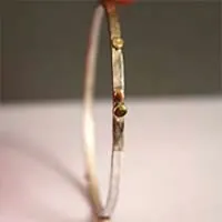 Helios, Greek sun bracelet in silver, copper and brass