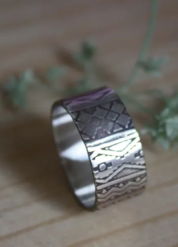 La bohème, boho spirit ring in sterling silver