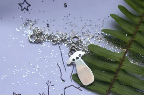 Little baobab, the Little Prince tree bracelet in sterling silver