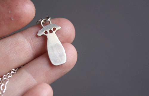 Little baobab, the Little Prince tree bracelet in sterling silver