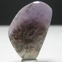 Sage amethyst agate B cabochon