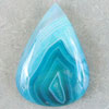 Our blue agate cabochons