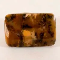 Sage amethyst agate toffee cabochon