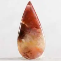 Carey plume agate cabochon
