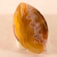 Dendritic agate B cabochon