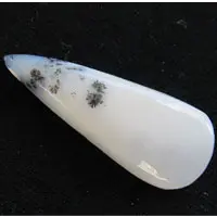 Dendritic agate L cabochon