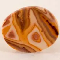 Hickoryite cabochon