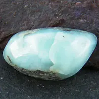Larimar C cabochon