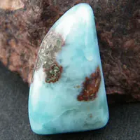 Larimar K cabochon