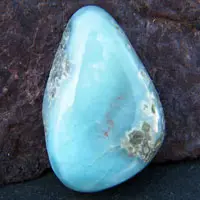 Larimar M cabochon