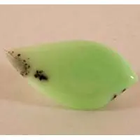 Lemon chrysoprase cabochon