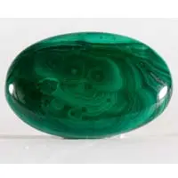 Malachite A cabochon