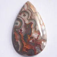 Mexican Crazy Lace agate Q cabochon