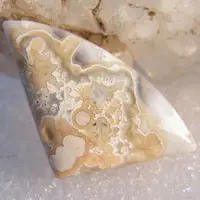 Mexican Crazy Lace agate W cabochon