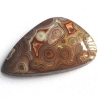 Mexican Crazy Lace agate H cabochon