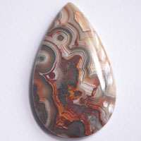 Mexican Crazy Lace agate Q cabochon