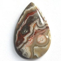 Mexican Crazy Lace agate R cabochon