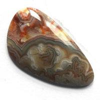 Mexican Crazy Lace agate Z cabochon