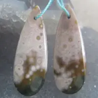 Ocean jasper V cabochon