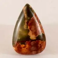 Picasso agate cabochon