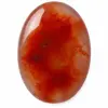 Our pigeon blood agate cabochons