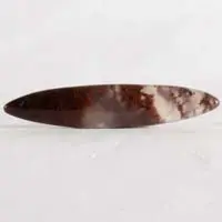 Pigeon blood agate A cabochon