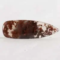 Pigeon blood agate B cabochon