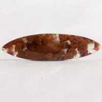 Pigeon blood agate C cabochon